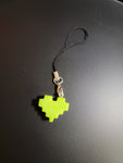 Pixel Heart Charm
