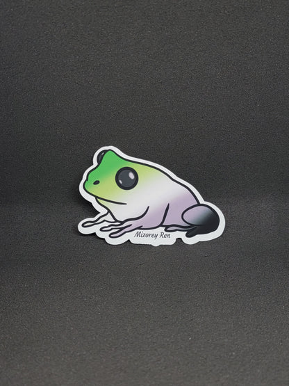 Pride Frog Sticker