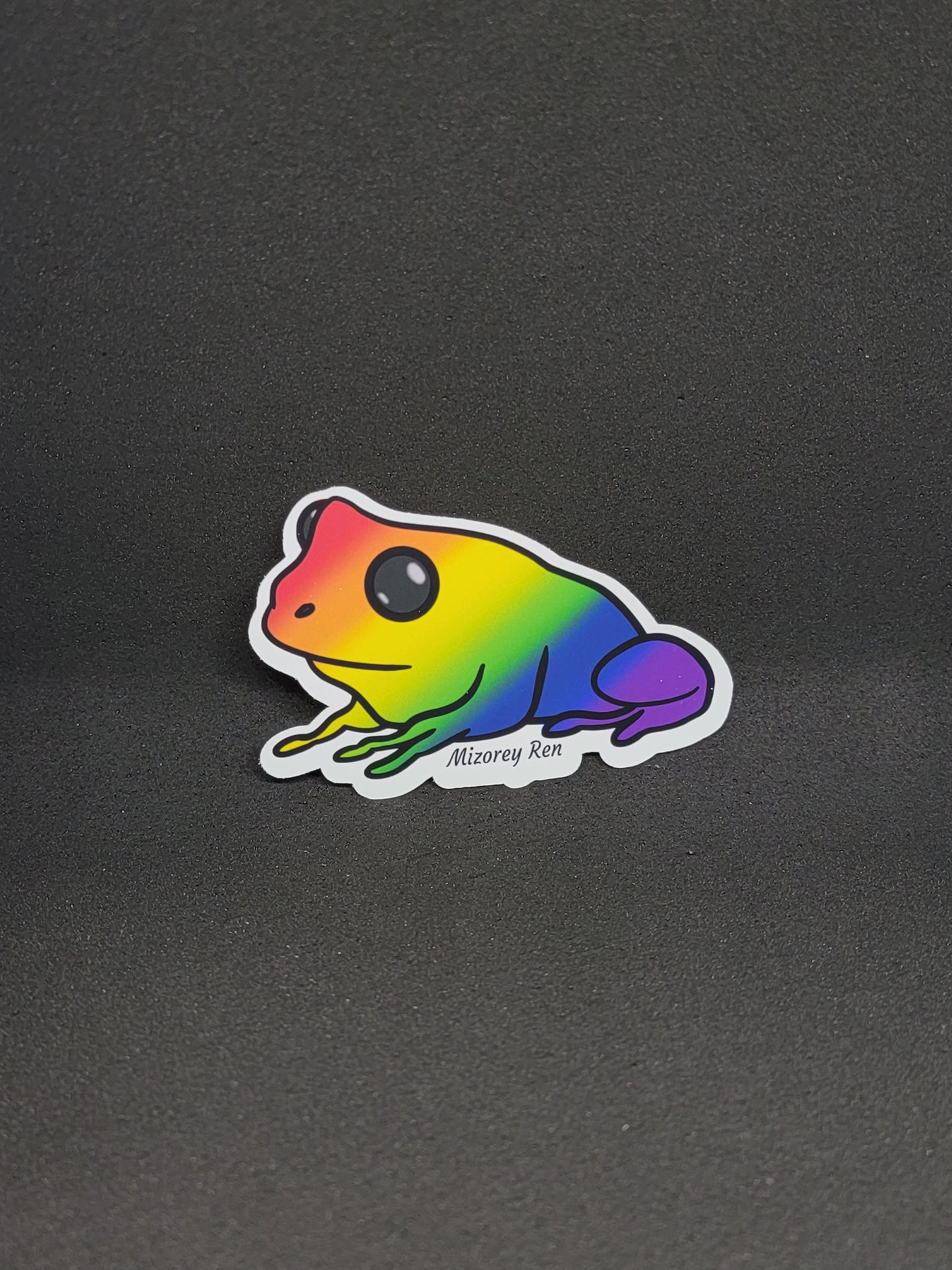 Pride Frog Sticker