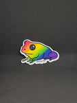 Pride Frog Sticker