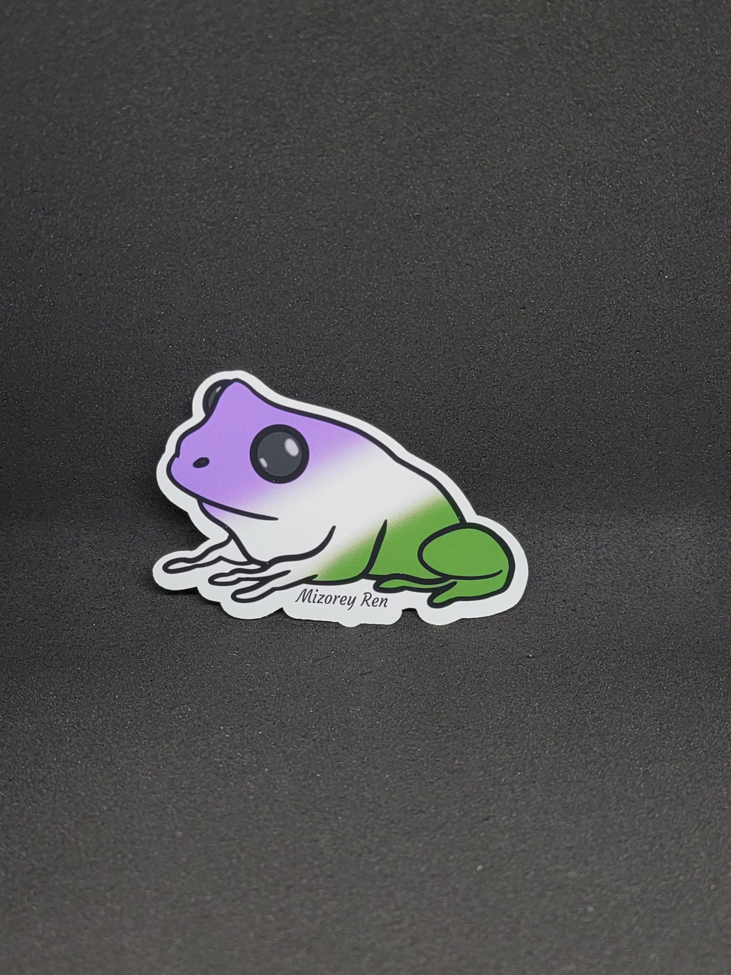 Pride Frog Sticker