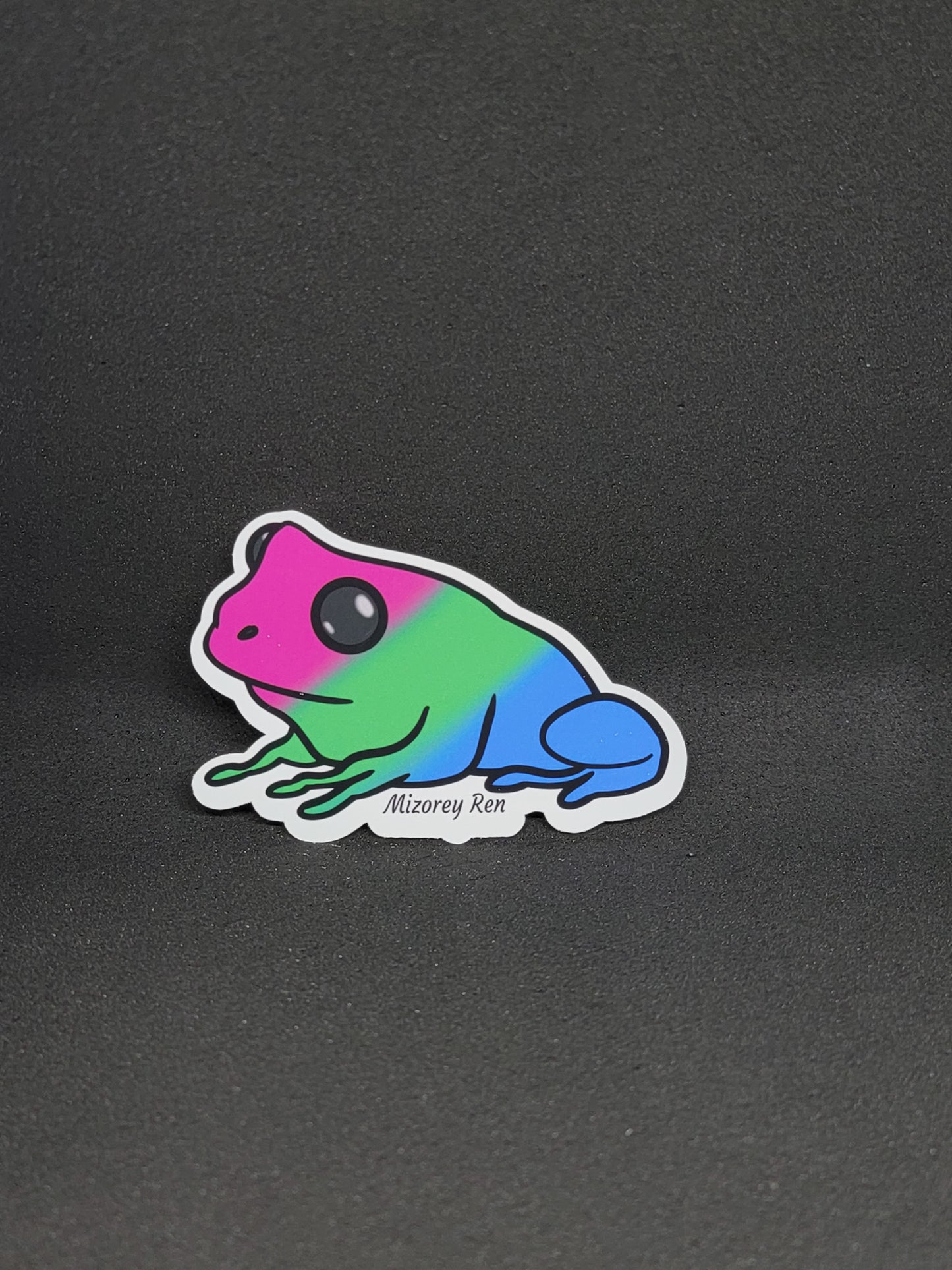 Pride Frog Sticker