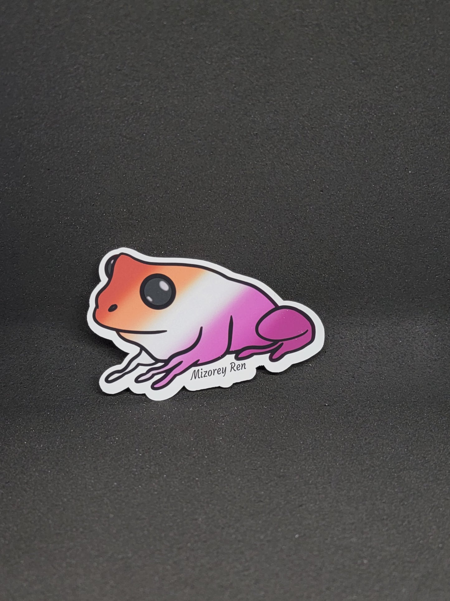 Pride Frog Sticker