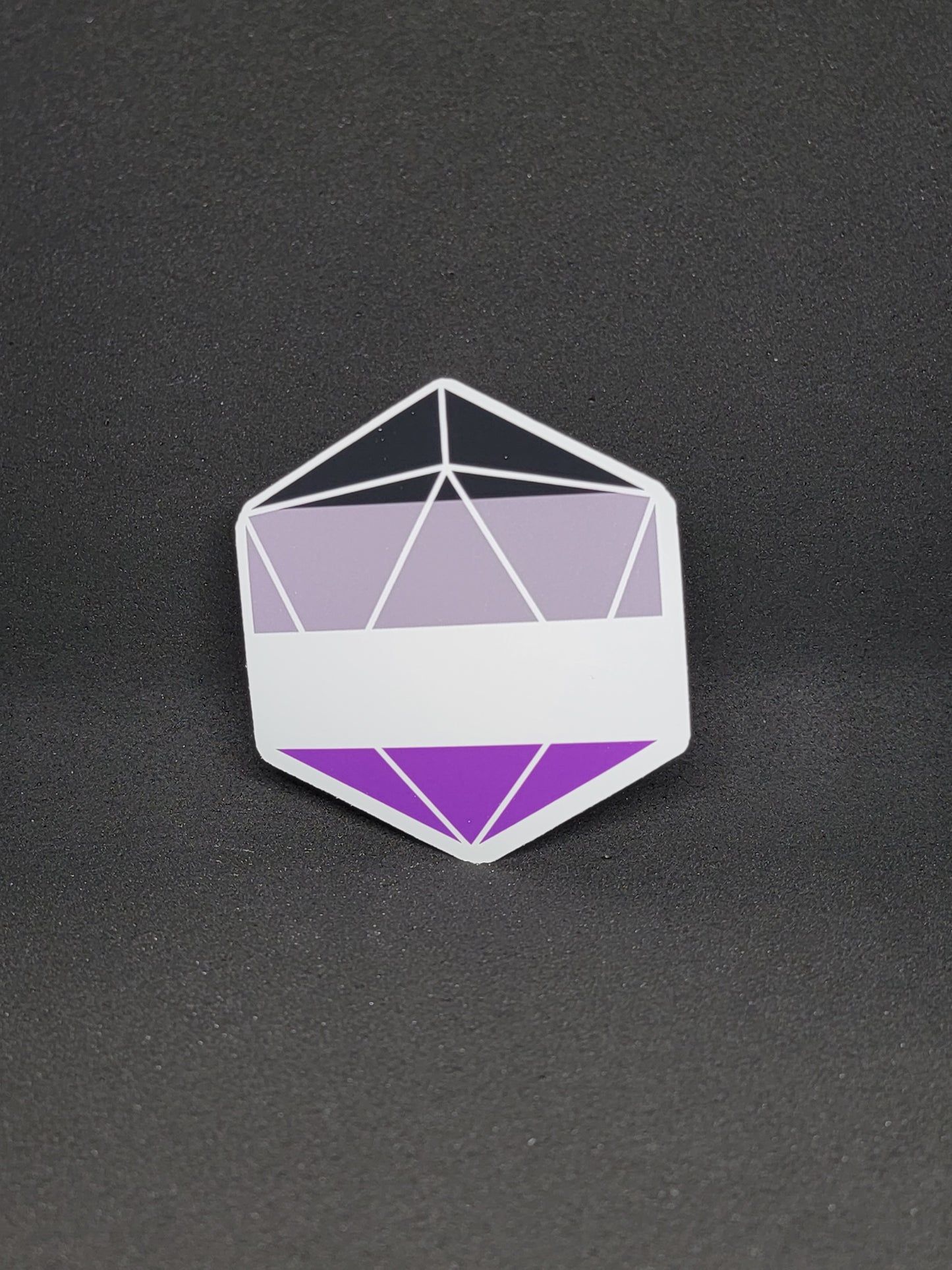 Pride D20 Sticker