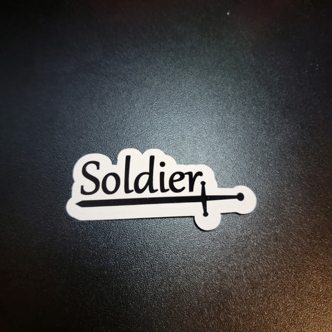Soldier Poet King Sticker